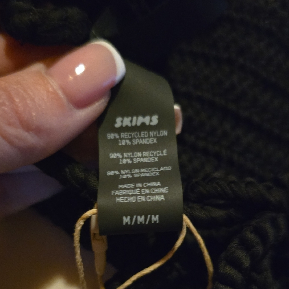NWT SKIMS Crochet Swim Top - Picture 6 of 6